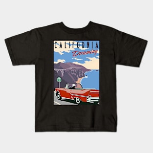 California dreaming t-shirts, bags, hats, mugs, sticker, hoodies Kids T-Shirt